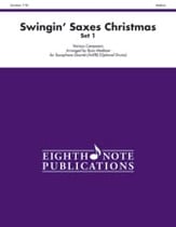 Swingin' Saxes Christmas #1 AATB Saxophone Quartet cover